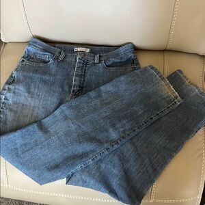 Lee Classic Fit Blue Jeans, 10 Medium.